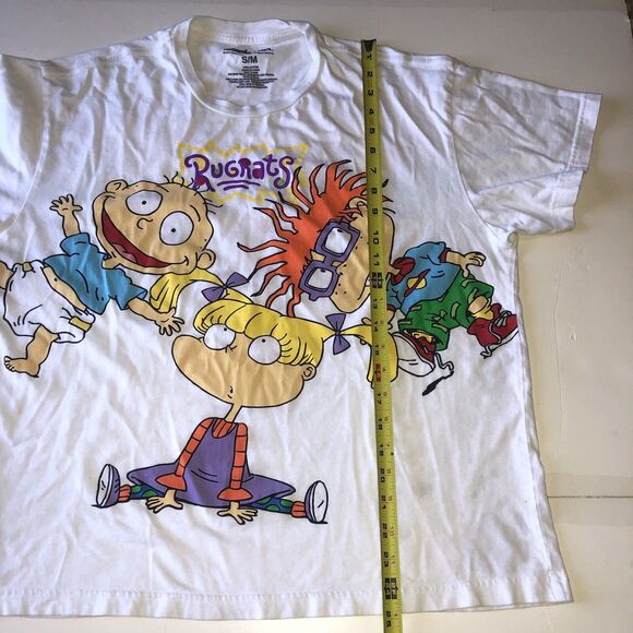 Nickelodeon Rugrats 2 Sided Graphic T Shirt Size Small/Medium - Picture 8 of 11